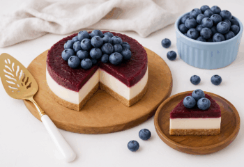 BLUEBERRY BLISS CHEE'ZE CAKE