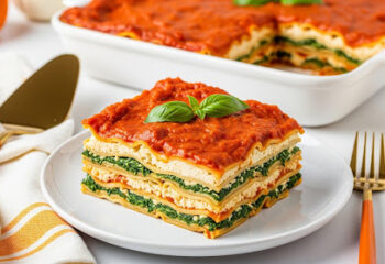 Rosé Florentine Lasagna