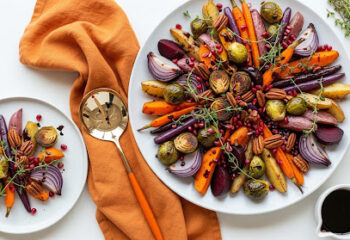 Balsamic Glazed Roasted Veggies