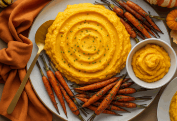 Butternut Squash w/ Maple Glaze Roasted Carrots Butternut Squash w/ Maple Glaze Roasted Carrots